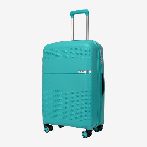 Hard Shell Suitcase ENZO NORI SPACE 67 cm Polypropylene Green